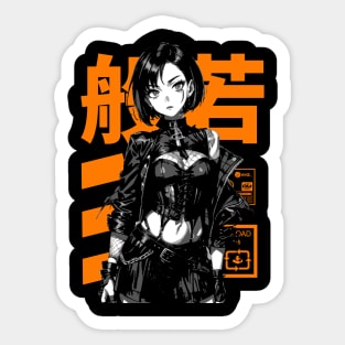 Cyberpunk Anime | Japan Streetwear | Japanese Manga Aesthetic Sticker